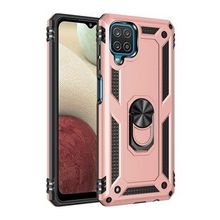 BSSM Samsung Galaxy A22 Sofya Yüzüklü Silikon Kapak Rose Kılıf