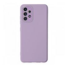 BSSM Samsung Galaxy A33 5G Lansman Glass Kapak Lila Kılıf