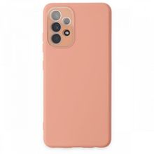 BSSM Samsung Galaxy A33 5G Lansman Glass Kapak Pembe Kılıf