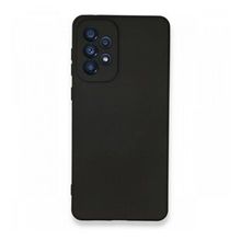 BSSM Samsung Galaxy A33 5G Nano İçi Kadife Siyah Silikon Kılıf