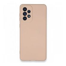 BSSM Samsung Galaxy A73 5G Nano İçi Kadife Silikon Pudra Cep Telefonu Kılıfı
