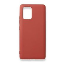 BSSM Samsung Galaxy A91 S10 Lite Nano İçi Kadife Silikon Kiremit Kılıf