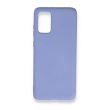 BSSM Samsung Galaxy S20 Plus Nano İçi Kadife Silikon Lila Kılıf