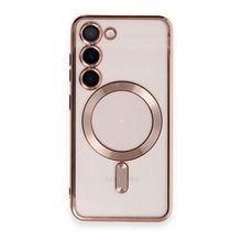 BSSM Samsung Galaxy S23 Kross Magneticsafe Kapak Rose Cep Telefonu Kılıfı
