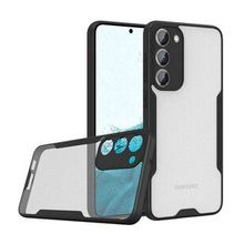 BSSM Samsung Galaxy S23 Plus Platin Silikon Siyah Kılıf
