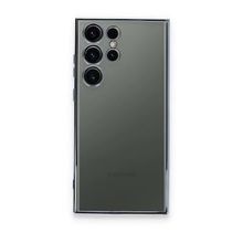 BSSM Samsung Galaxy S23 Ultra Razer Lensli Silikon Açık Mavi Cep Telefonu Kılıfı