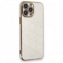 BSSM Volet Silikon - Beyaz iPhone 13 Pro Max Kılıf