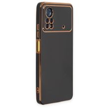 BSSM Volet Silikon - Siyah Xiaomi Poco X4 Pro 5G Kılıf