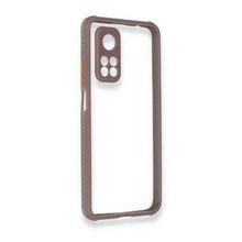 BSSM Xiaomi Mi 10T Pro Miami Şeffaf Silikon Açık Mor Kılıf