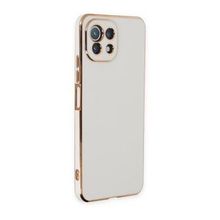 BSSM Xiaomi Mi 11 Lite Volet Silikon Beyaz Kılıf