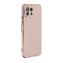 BSSM Xiaomi Mi 11 Lite Volet Silikon Pembe Kılıf