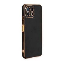 BSSM Xiaomi Mi 11 Lite Volet Silikon Siyah Kılıf