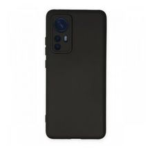 BSSM Xiaomi Mi 12 Nano İçi Kadife Siyah Silikon Kılıf