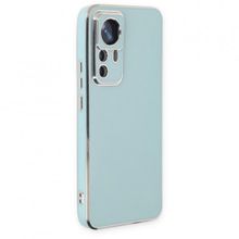 BSSM Xiaomi Mi 12T Pro Volet Silikon Açık Yeşil Kılıf