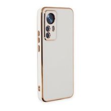 BSSM Xiaomi Mi 12T Pro Volet Silikon Beyaz Kılıf