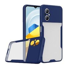 BSSM Xiaomi Poco M5 Platin Silikon Lacivert Kılıf