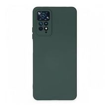 BSSM Xiaomi Redmi Note 11 Pro Nano İçi Kadife Silikon Koyu Yeşil Kılıf