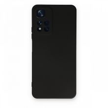 BSSM Xiaomi Redmi Note 11 Pro Plus 5G Nano İçi Kadife Siyah Silikon Kılıf