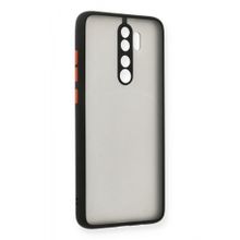 BSSM Xiaomi Redmi Note 8 Pro Montreal Silikon Kapak Siyah Kılıf