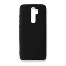 BSSM Xiaomi Redmi Note 8 Pro Nano İçi Kadife Siyah Silikon Kılıf