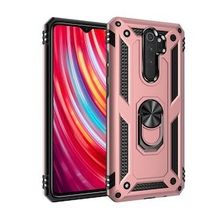 BSSM Xiaomi Redmi Note 8 Pro Sofya Yüzüklü Silikon Kapak Rose Kılıf
