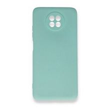 BSSM Xiaomi Redmi Note 9 5G Nano İçi Kadife Silikon Turkuaz Kılıf