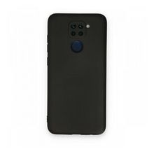 BSSM Xiaomi Redmi Note 9 Nano İçi Kadife Siyah Silikon Kılıf