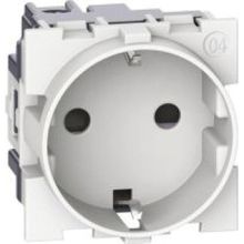 Bticino KW4141TR 16A 250V 2M Beyaz Topraklı Priz
