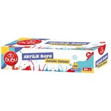 Bu-Bu 10 Renk 20 ml Akrilik Boya
