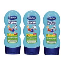 Bubchen Sport 3x230 ml Çocuk Şampuanı ve Duş Jeli