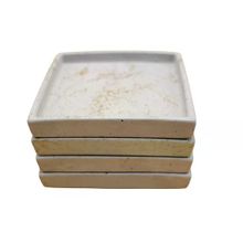 Bubigo Kare Beton Gold 4’lü Bardak Altlığı