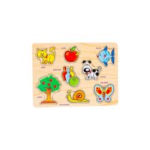 Bubu 3D Hayvanlar Ahşap Puzzle