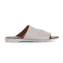 Bueno Shoe 01WQ2009S Gri Deri Düz Kadın Terlik