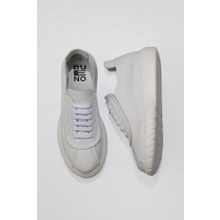 Bueno Shoes 01MQ4904 Beyaz Flotter Deri Erkek Spor Ayakkabı