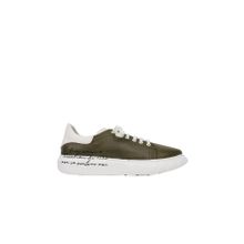 Bueno Shoes 01MR4804 Yeşil Deri Erkek Spor Ayakkabı