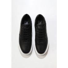 Bueno Shoes 01MU10405 Siyah Flotter Deri Erkek Spor Ayakkabı
