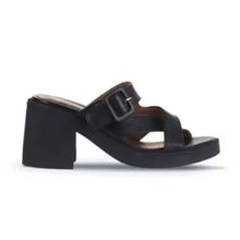 Bueno Shoes 01WA1701 Siyah Kadın Terlik