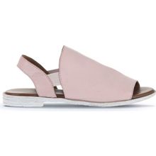 Bueno Shoes 01WA3008 Gül Kurusu Deri Kadın Düz Sandalet