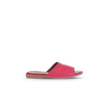 Bueno Shoes 01WA3602 Fuşya Koyu Deri Düz Kadın Terlik