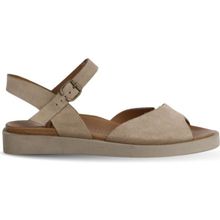 Bueno Shoes 01WA5403 Kum Alf Süet Kadın Düz Sandalet