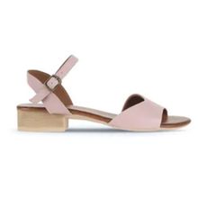 Bueno Shoes 01WA7308 Gül Kurusu Deri Kadın Sandalet