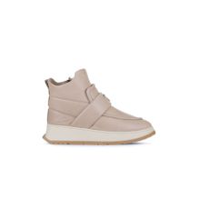 Bueno Shoes 01WA7403-502 Vizon Deri Kadın Dolgu Topuklu Bot