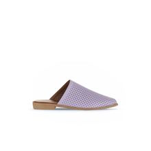 Bueno Shoes 01WA9200 Lila Deri Kadın Düz Terlik