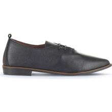 Bueno Shoes 01WD3706 Siyah Deri Kadın Günlük Ayakkabı