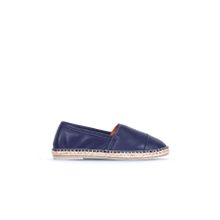 Bueno Shoes 01WJ0300 Lacivert Deri Kadın Sandalet