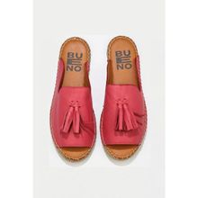Bueno Shoes 01WJ0311 Fuşya Deri Kadın Terlik