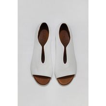 Bueno Shoes 01WL2405 Beyaz Deri Kadın Düz Babet