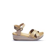 Bueno Shoes 01wl3303 Vizon Deri Kadın Sandalet