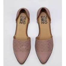 Bueno Shoes 01WN0101 Gül Kurusu Deri Kadın Sandalet