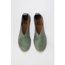 Bueno Shoes 01WN0702 Mavi Deri Kadın Babet